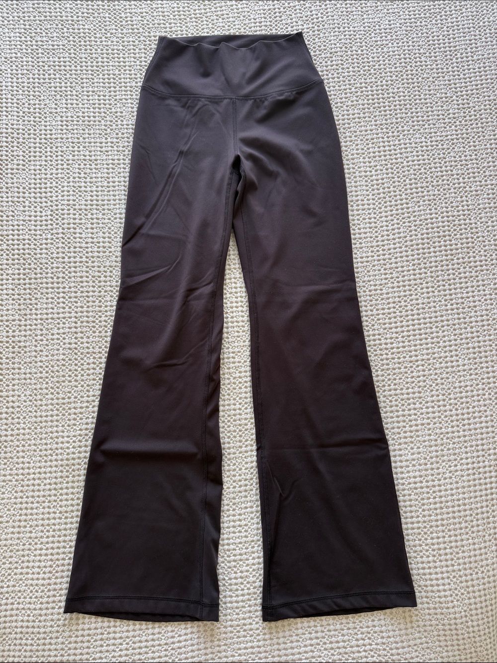 Yogalicious Chocolate Brown High-Rise Flare Yoga Pants